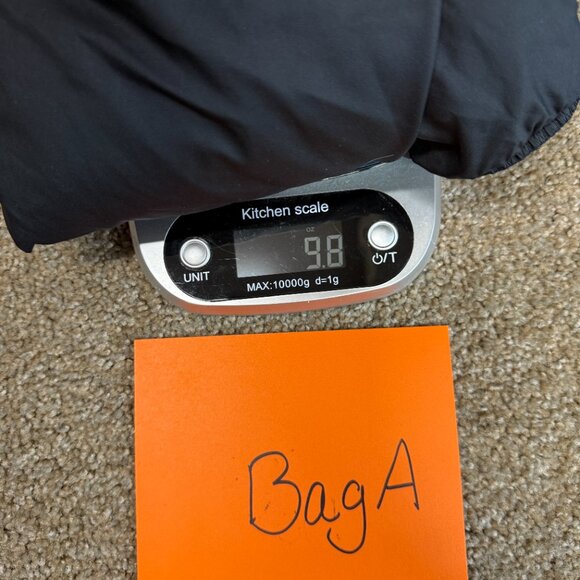 Nike Sportswear Varsity Jacket Women XL Black Stretch Swoosh Nylon Snap Button - Picture 14 of 14